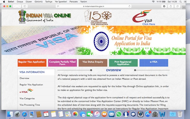 Hindistan Online Visa